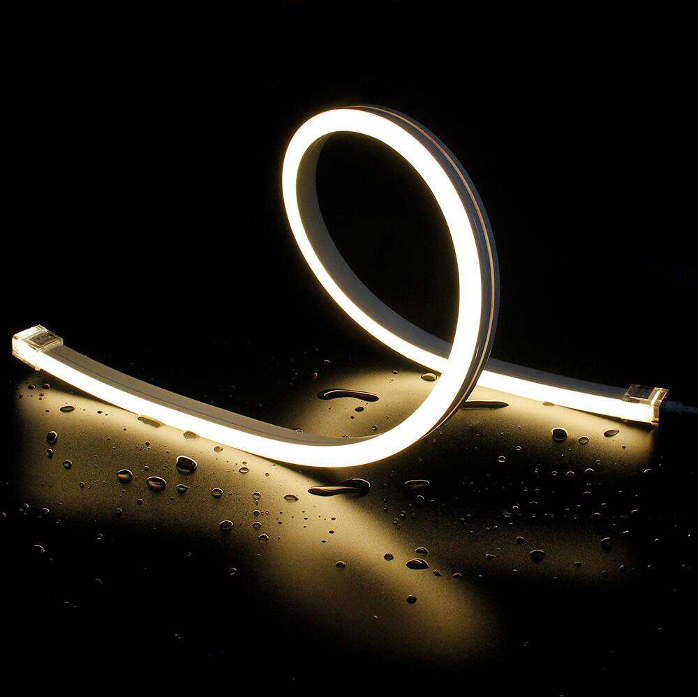 Luz flexible de neón LED de curva lateral